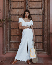 Load image into Gallery viewer, Posy Palazzo Pant ⚘ 100% Cotton Anglaise