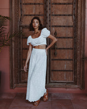 Load image into Gallery viewer, Posy Palazzo Pant ⚘ 100% Cotton Anglaise