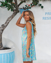 Load image into Gallery viewer, Lennon Shift Dress ~ Santorini