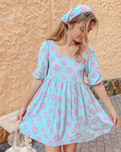 Load image into Gallery viewer, Twiggy Smock Dress ~ Lilac Sky